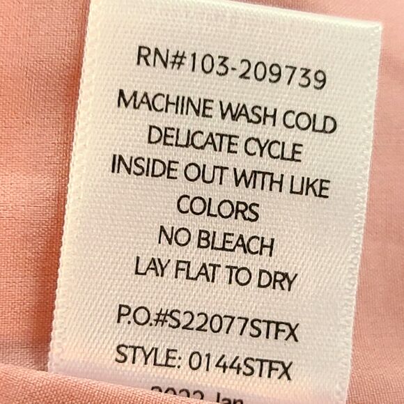 New 11 Honoré Women's (22) Pink Lined Mini Pencil Skirt MSRP $128 - Picture 10 of 11